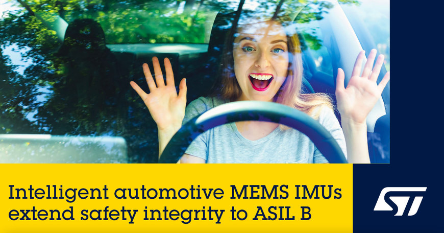 STMICROELECTRONICS INTRODUCES NEW AUTOMOTIVE INERTIAL MODULE
